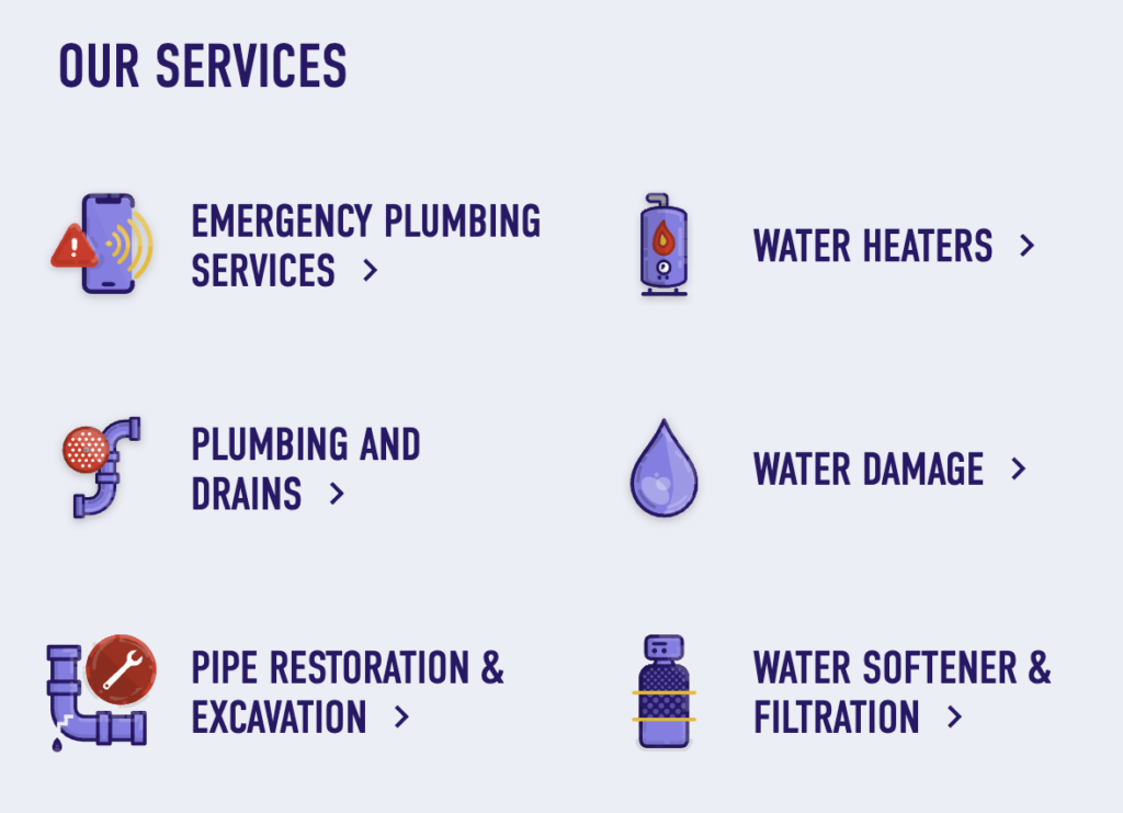 internal links to service pages